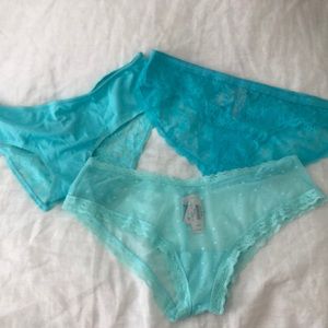 Blue Pack of Panties